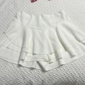 white skirt size small